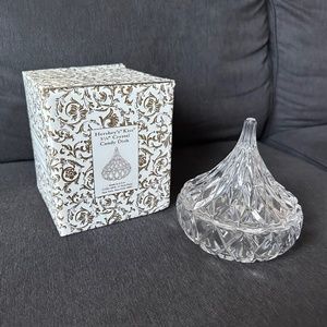 Hershey’s Kiss Crystal Candy Dish